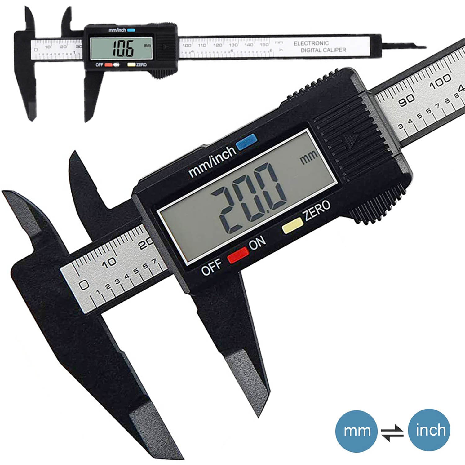 150mm Electronic Digital Calip - Digital Caliper 150Mm Stainless Steel 评论和价格