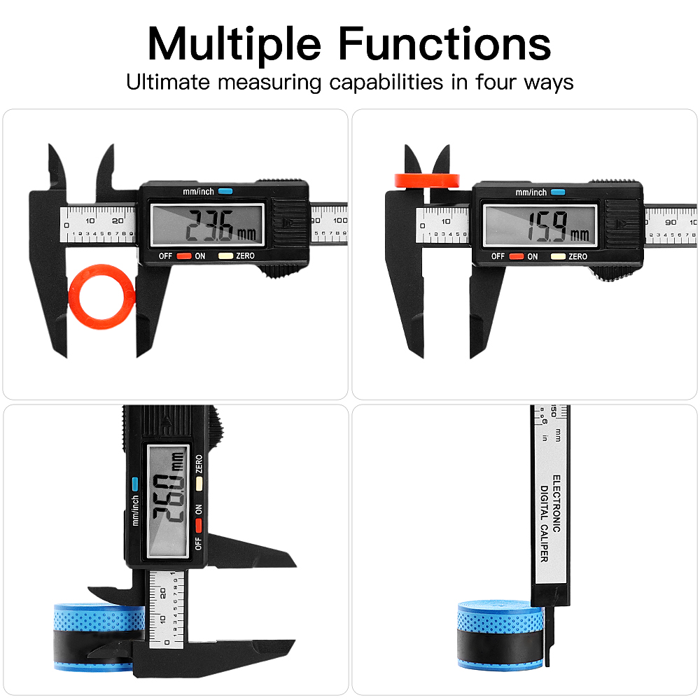 150mm Electronic Digital Calip - Digital Caliper 150Mm Stainless Steel 评论和价格